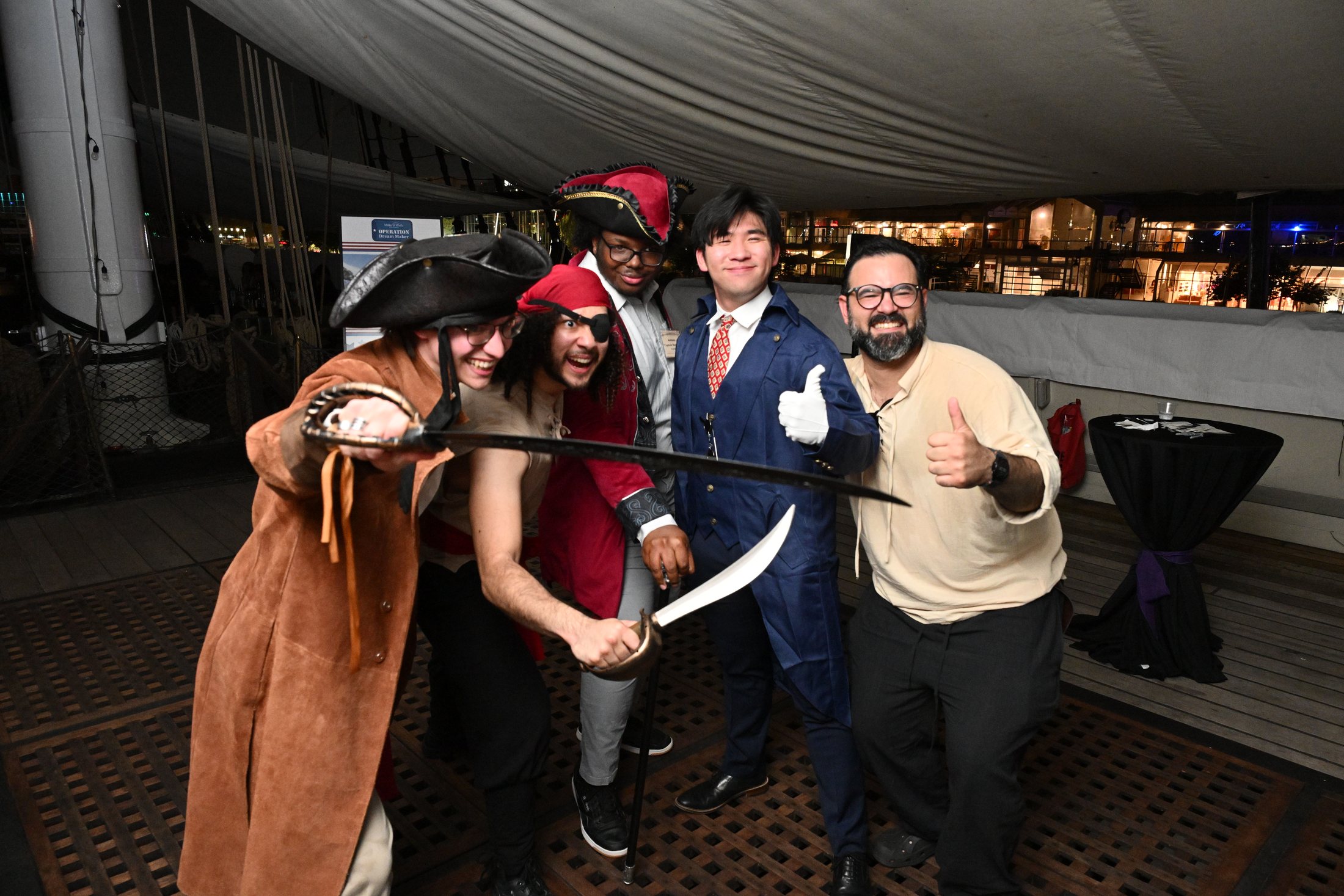 The Pirate Code costume contest
