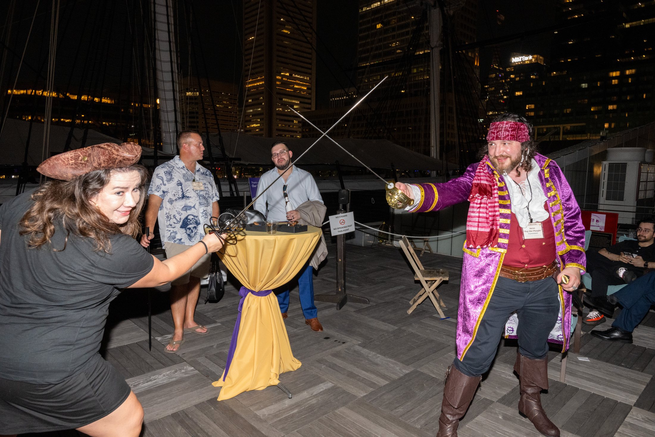 The Pirate Code costume contest